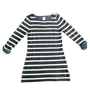 Twik Striped Sweater Tunic/Minidress
